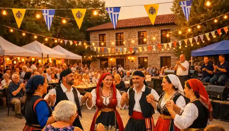 Πανηγύρι στην Αγία