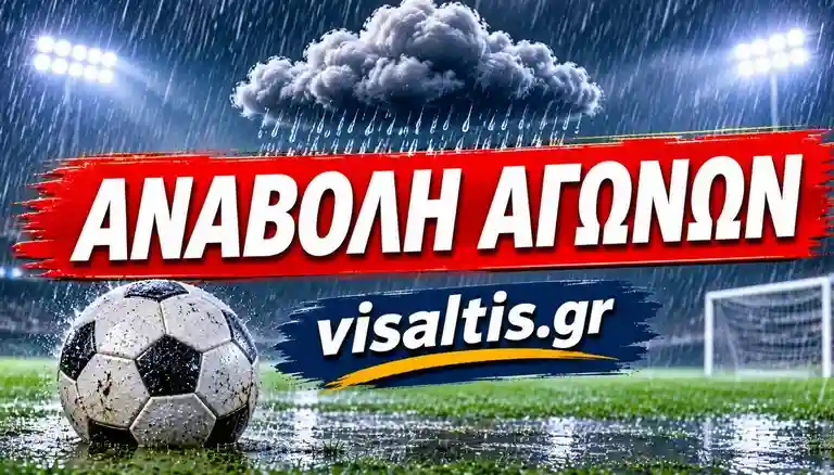 Αναβολή αγώνων